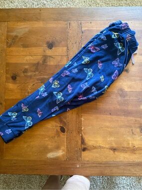 wonder nation Navy Butterfly Fleece Joggers